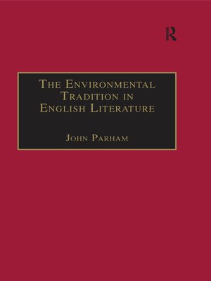 cover image of The Environmental Tradition in English Literature